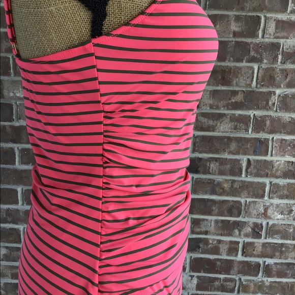 La Blanca Striped Bathing Suit - Picture 3 of 8